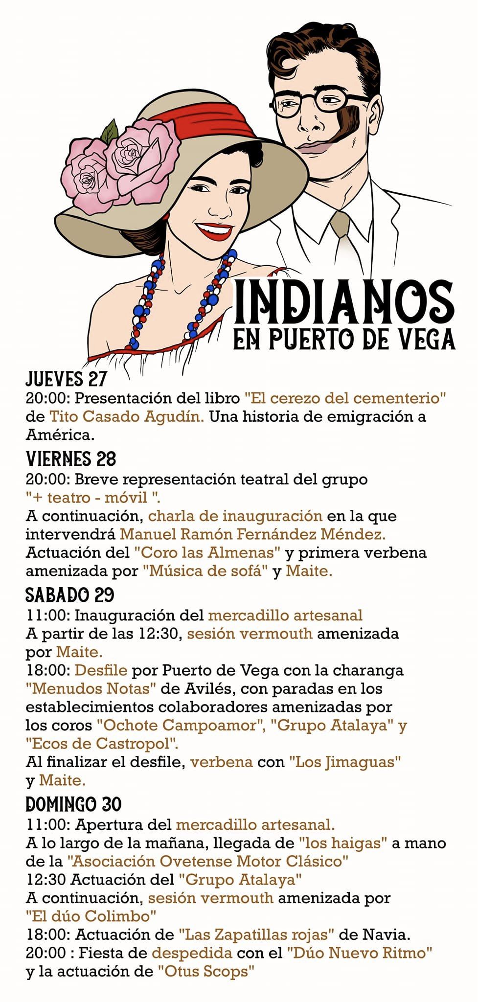 INDIANOS EN PUERTO DE VEGA