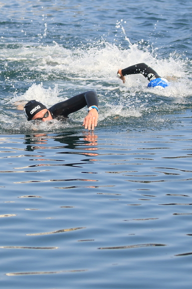 Descenso a nado ría de Navia